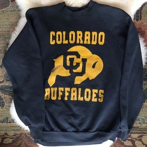 Vintage Colorado University Buffs Sweatshirt